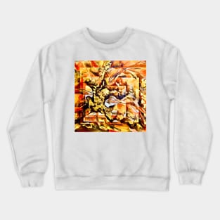 Impulses Abstract Crewneck Sweatshirt